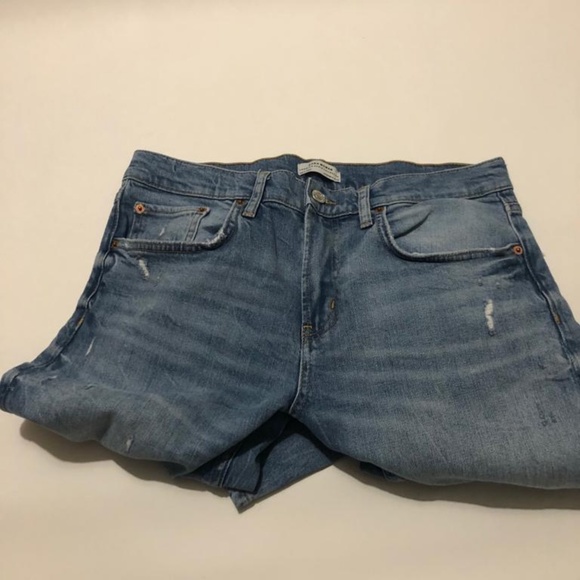 ZARA Woman premium denim collection ripped jeans - Picture 5 of 7